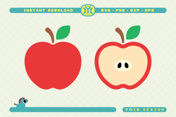Apple SVG Fruit SVG Teacher SVG: Perfect for Graphics and Crafts
