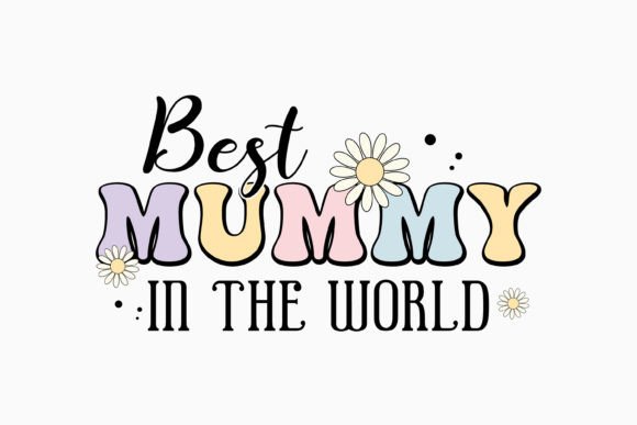 Retro Mothers Day SVG Design: A Charming Embroidery Choice