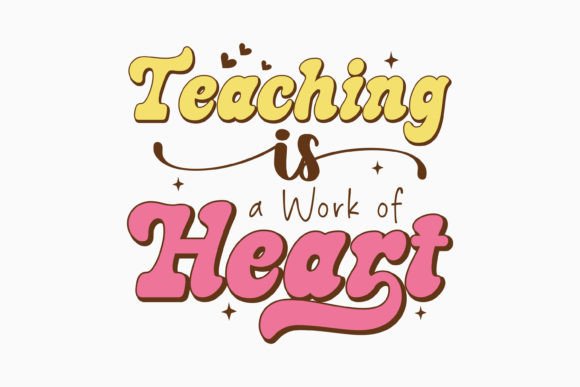 Retro Teacher Quote SVG: A Versatile Graphics Asset for Crafts