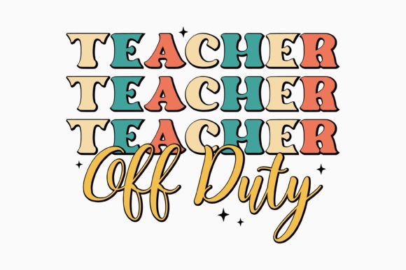 Retro Teacher SVG for Creative Crafts & Graphics