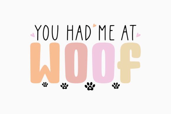 You Had Me at Woof: A Versatile Retro Dog SVG